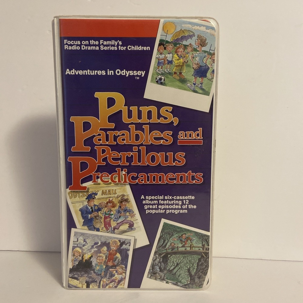 Adventures In Odyssey Puns Parables Perilous Predicaments Audio Cassette Tape